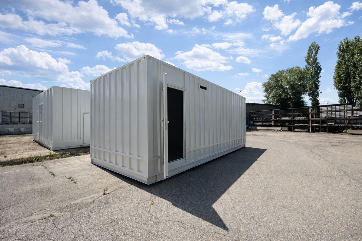 Общий вид контейнерного ЦОД Vicom Plus