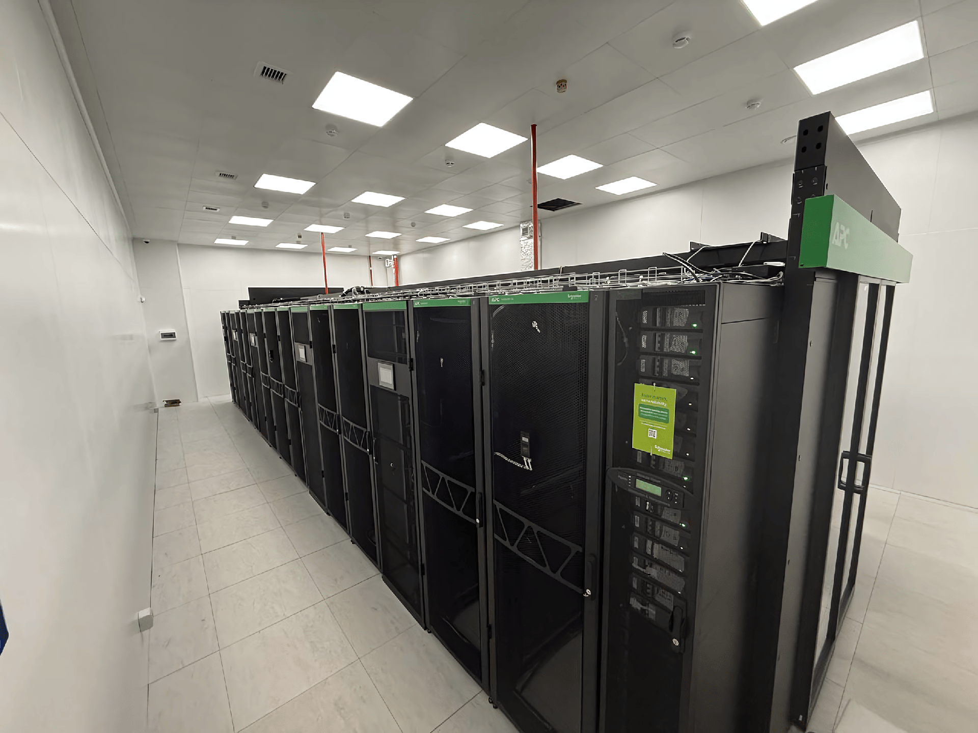 ЦОД для Halyk Bank, г. Алматы, пр. Гагарина, 135-Ж