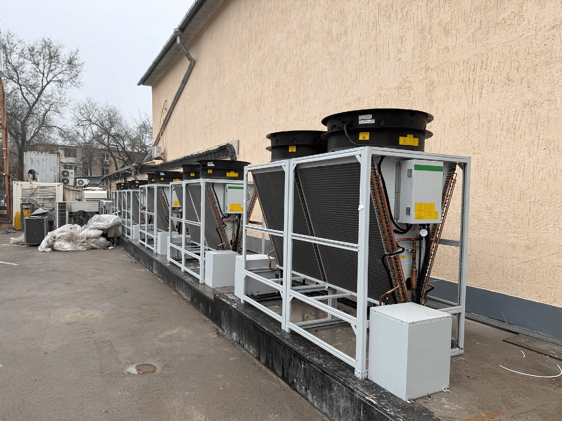 ЦОД для Halyk Bank, г. Алматы, пр. Гагарина, 135-Ж