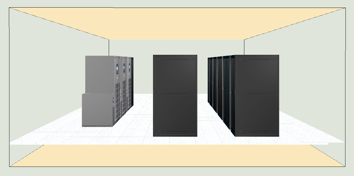 Визуализация контейнерного решения ЦОД для КазНУ.